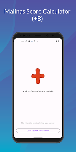 Android application Malinas Score Birth Assessment screenshort