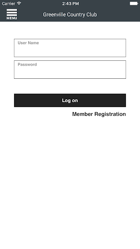 Android application Greenville CC screenshort