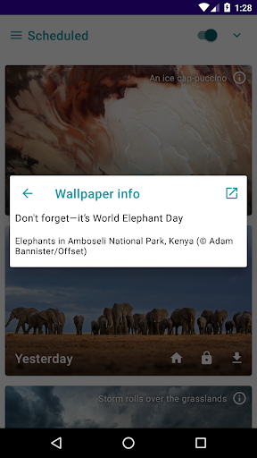 Daily Wallpapers - Auto Change Screenshot 4 - AppWisp.com