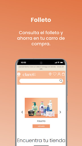 Android application Clarel screenshort