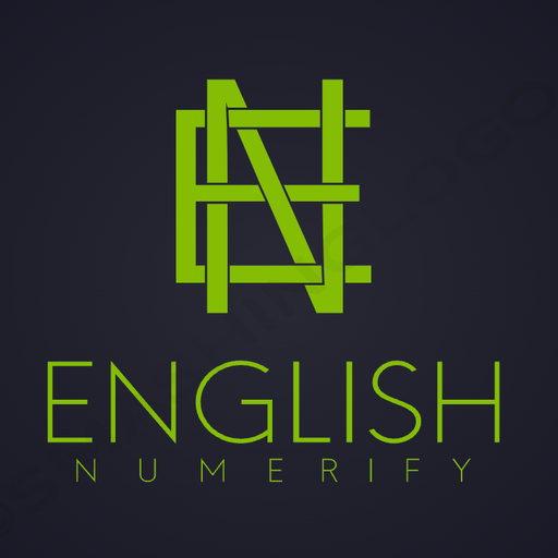 English Numerify logo