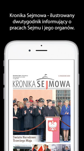 Android application Kronika Sejmowa screenshort