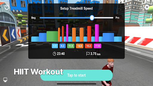 Treadmill Buddy - HIIT Workout Screen 2