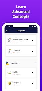 Captura de Pantalla 6 Learn Django 3 - DjangoDev PRO android