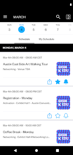SXSW EDU® GO- 2024 Event Guide Screen 3