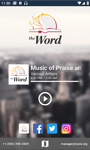 Android application WZXV - The Word screenshort