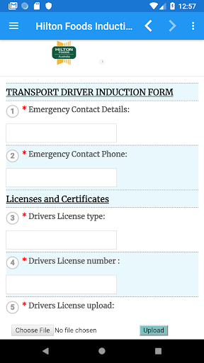Hilton Foods Inductions