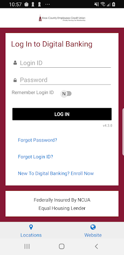 Android application Knox County Employees CU screenshort