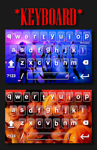 BTS Keyboard (Keypad Background) 2