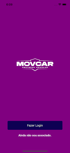 Android application MOVCAR PROTEÇÃO VEICULAR screenshort