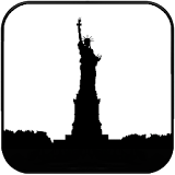 Statue of Liberty Silhouette icon