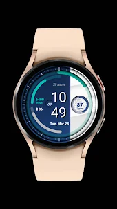Blue & White FC Watch Face
