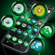 Theme Launcher - Orb Green Icon Changer Free