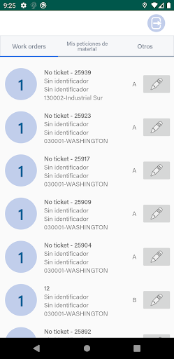 Android application C2G AP for Angello UAT screenshort