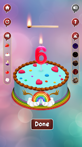 Captura 8 DIY Birthday Party Cake Maker android