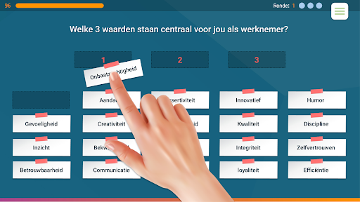Android application KVK e-Ontwikkelkompas screenshort