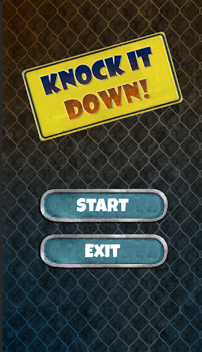 Android application Knock The Can screenshort