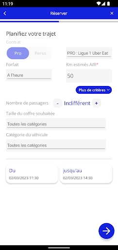 EAP Mobilités Screen 3
