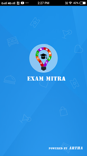 Android application Exam Mitra screenshort