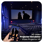 Cover Image of ดาวน์โหลด HD Video Projector Simulator 2.0 APK