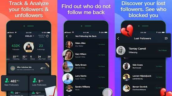 Followers - Tracker Insight Screenshot