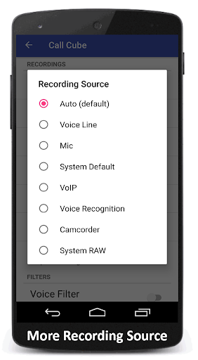 Call Cube : Call Recorder Screen 2