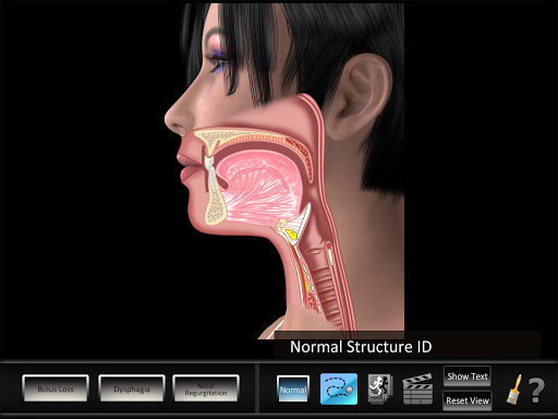 Android application Swallowing Oral screenshort