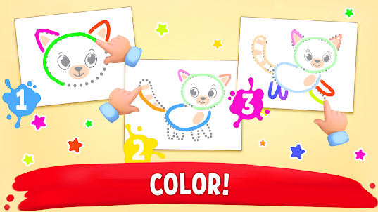 아이들을 위한 색칠 공부 게임