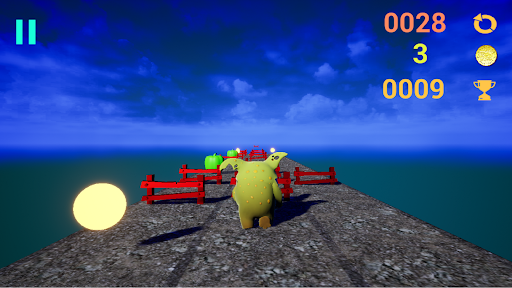 Android application Monster Run screenshort