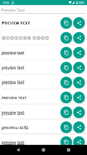Android application Font King: Stylish Fonts screenshort