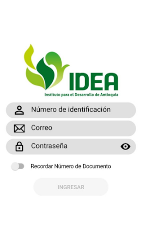 IDEA Sucursal Virtual Screen 3