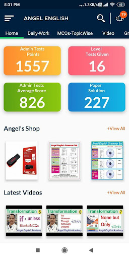 Angel English - English Learning App  screenshots 1