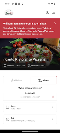 Anteprima dell'app