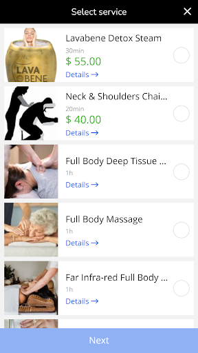 Lava Steam Spa Screen 2