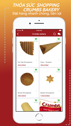 Crumbs bakery - fresh bread Screen 3
