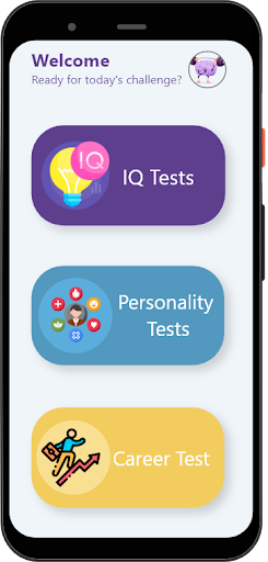 Android application IQ Test - Personality Test screenshort