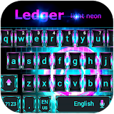 neon ledge purple light keyboard pink ring icon