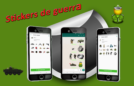 Imágen 1 Stickers de Guerra WAStickerAp android