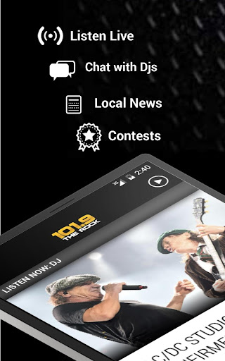 Screenshot of 101.9 The Rock