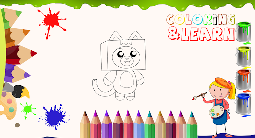 lankybox - Coloring Book