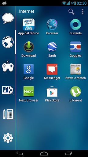 SL0 Theme for Smart Launcher Screen 2