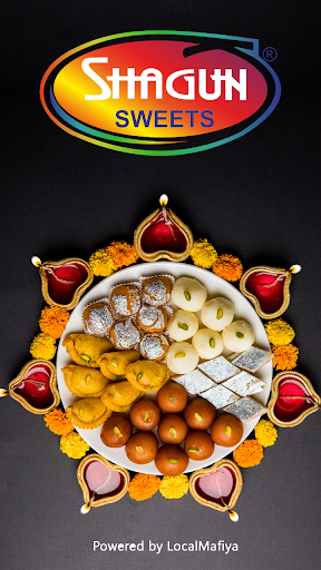 Android application Shagun Sweets screenshort