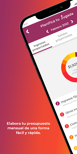 Android application Jaque: Finanzas personales screenshort
