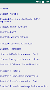 MathCAD15.0 pdf 1.0 APK + Mod (Free purchase) for Android