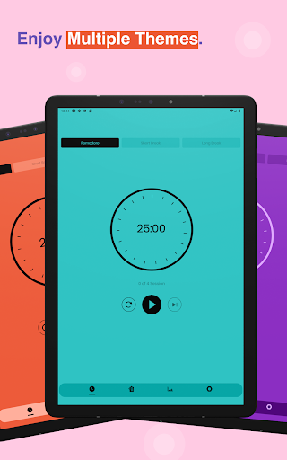Screenshot of Pomodoro Timer & Focus Planner