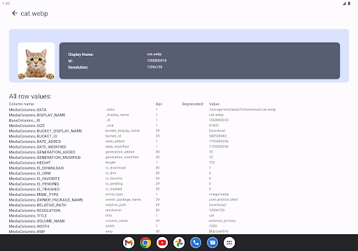 Media Store Reader Screen 3