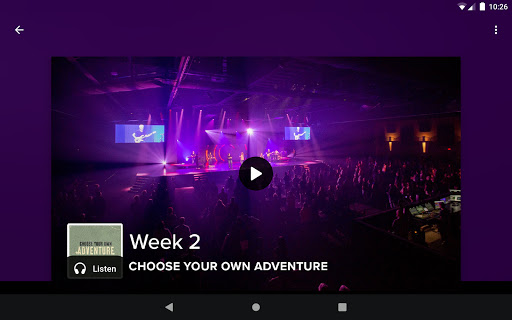 Screenshot of Granger Community Church