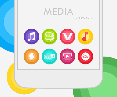 OreoWaves Icon Pack Screenshot