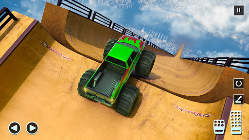 Monster Truck Mega Ramp - Extreme Stunts GT Racing apkdebit screenshots 5