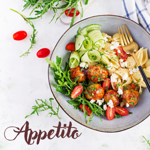 Recetas fáciles y saludables. logo